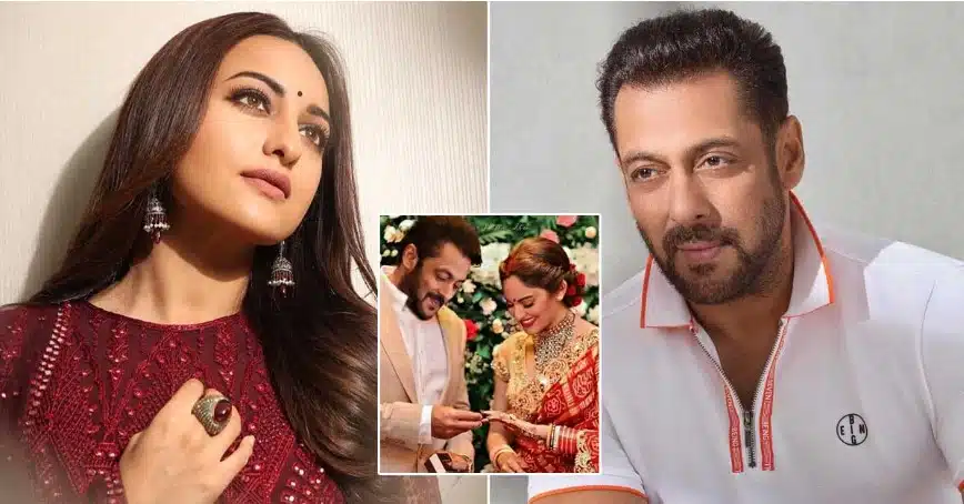 Sonakshi Sinha Reacts To Her Morphed Wedding Pictures With Salman Khan, Has A Hearty Laugh Over It(Pic Credit: Instagram/aslisona, beingsalmankhan, Facebook)